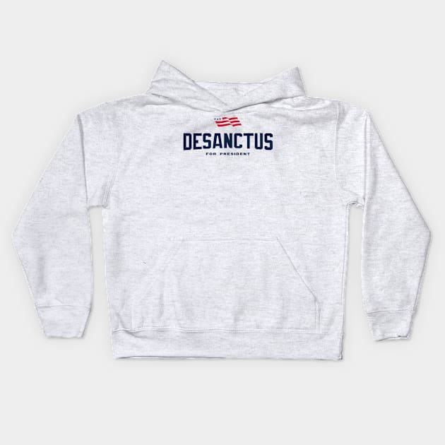 Ron DeSanctus For President 2024 Kids Hoodie by MAR-A-LAGO RAIDERS